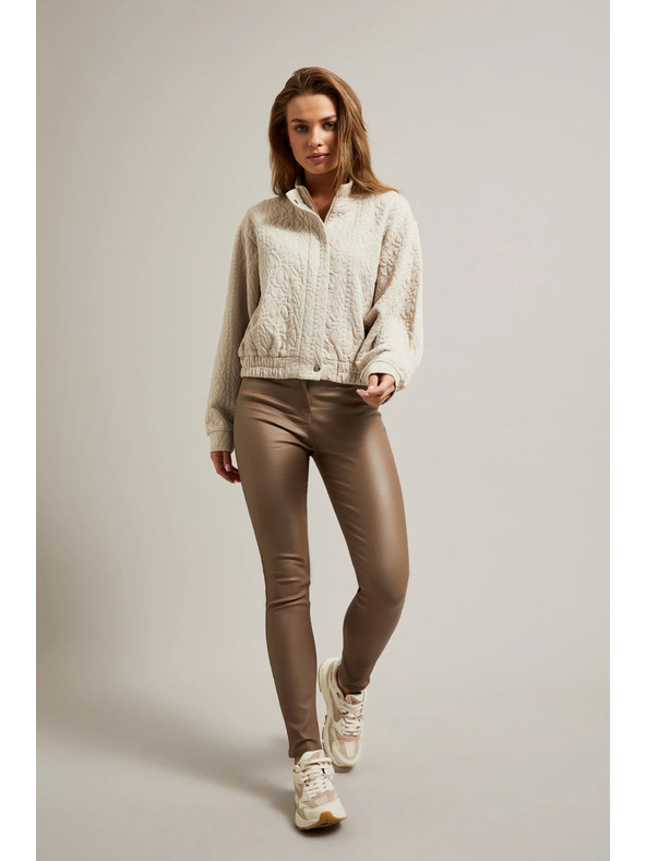 Moodo Damen-Hose kaffeebraun