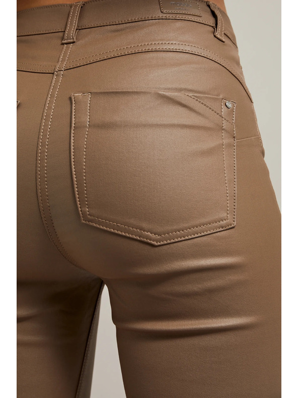 Moodo Damen-Hose kaffeebraun