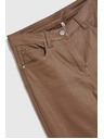 Moodo Damen-Hose kaffeebraun
