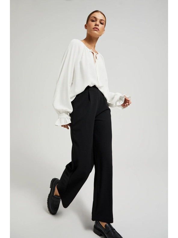 Moodo Damen-Hose schwarz