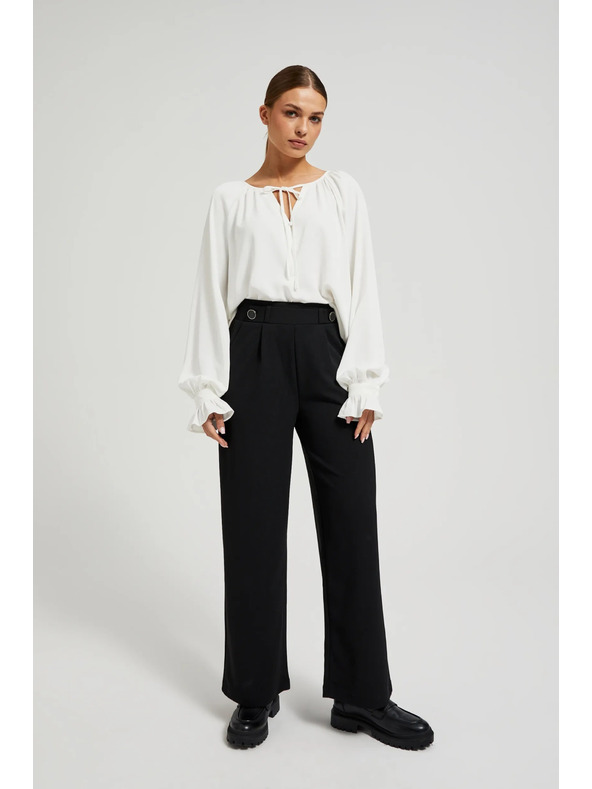 Moodo Damen-Hose schwarz