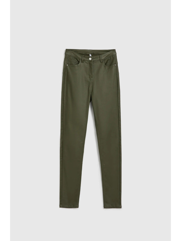 Moodo Damen-Hose frisches Olivgrün