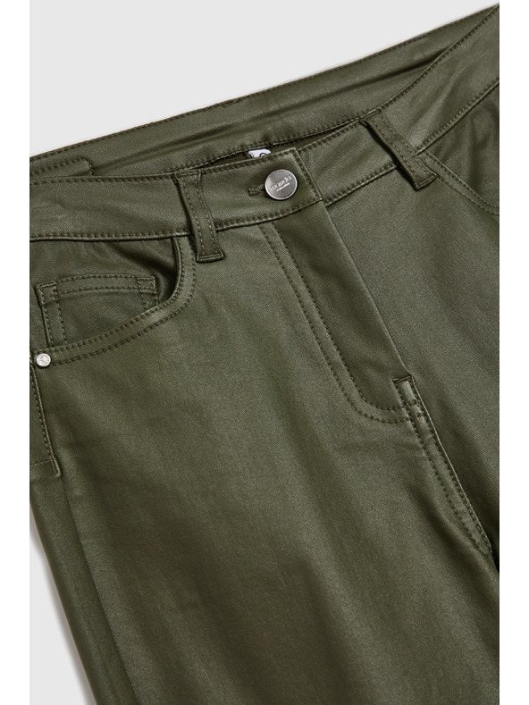 Moodo Damen-Hose frisches Olivgrün