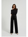 Moodo Damen-Hose schwarz Moodo