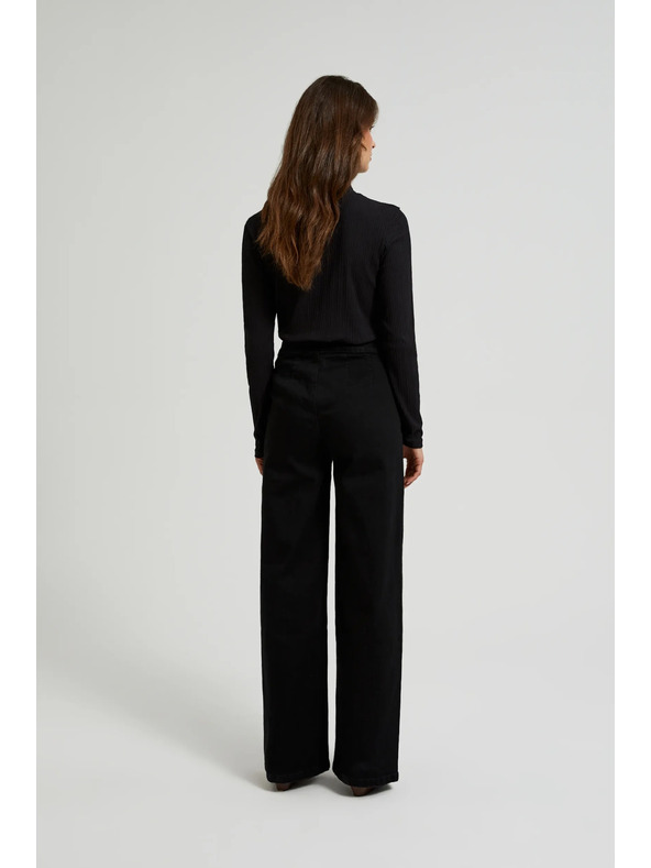 Moodo Damen-Hose schwarz Moodo