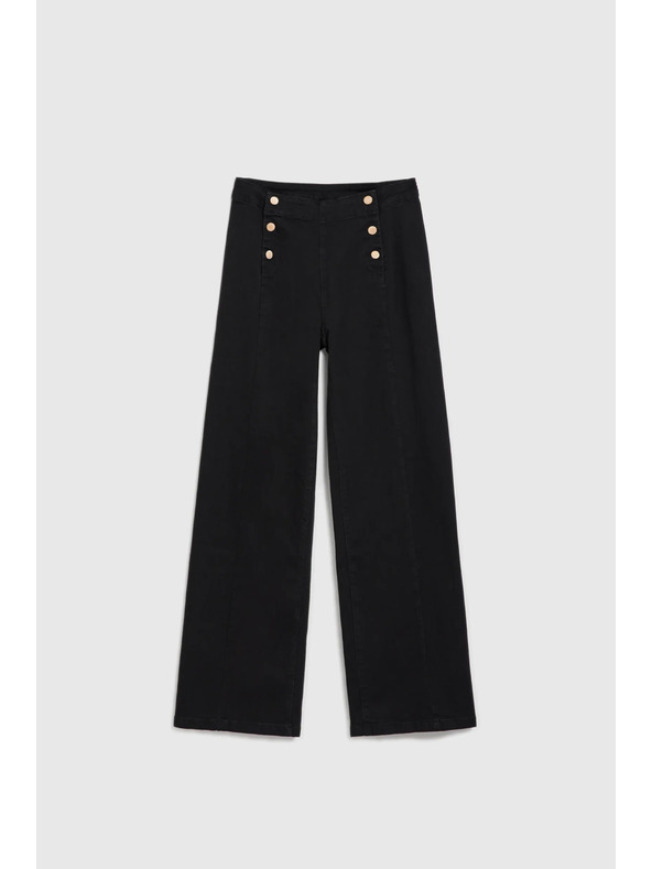 Moodo Damen-Hose schwarz Moodo