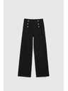 Moodo Damen-Hose schwarz Moodo