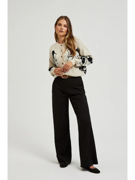 Moodo Damen-Hose schwarz