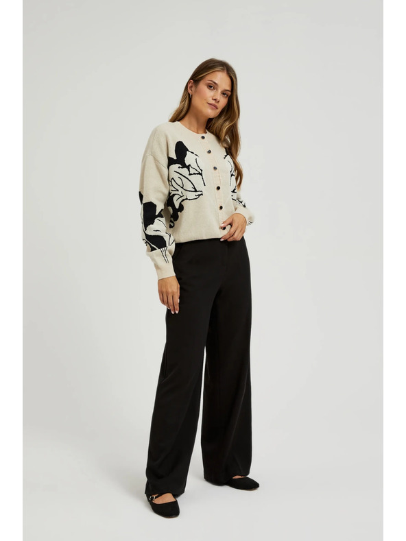 Moodo Damen-Hose schwarz