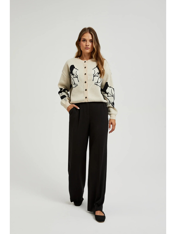 Moodo Damen-Hose schwarz