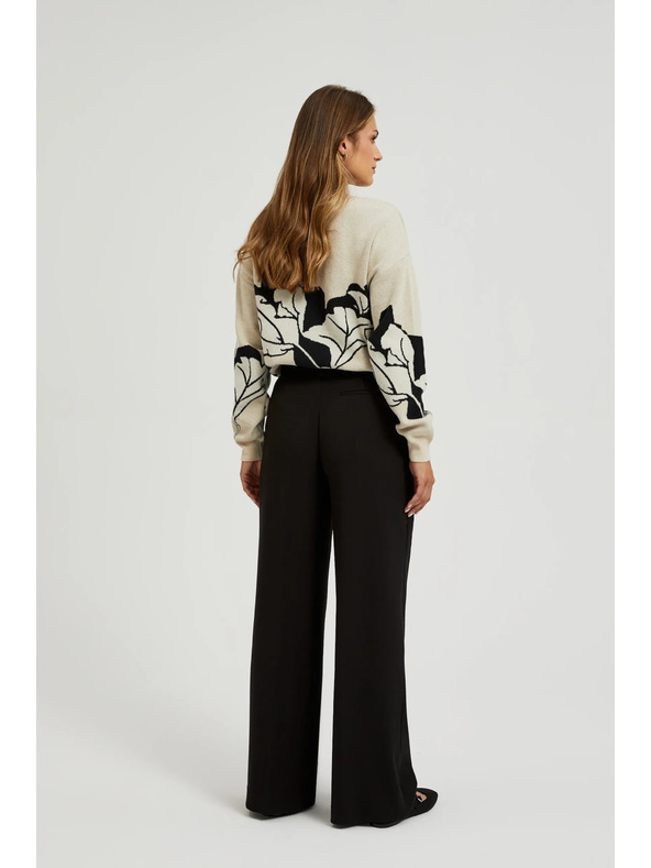 Moodo Damen-Hose schwarz