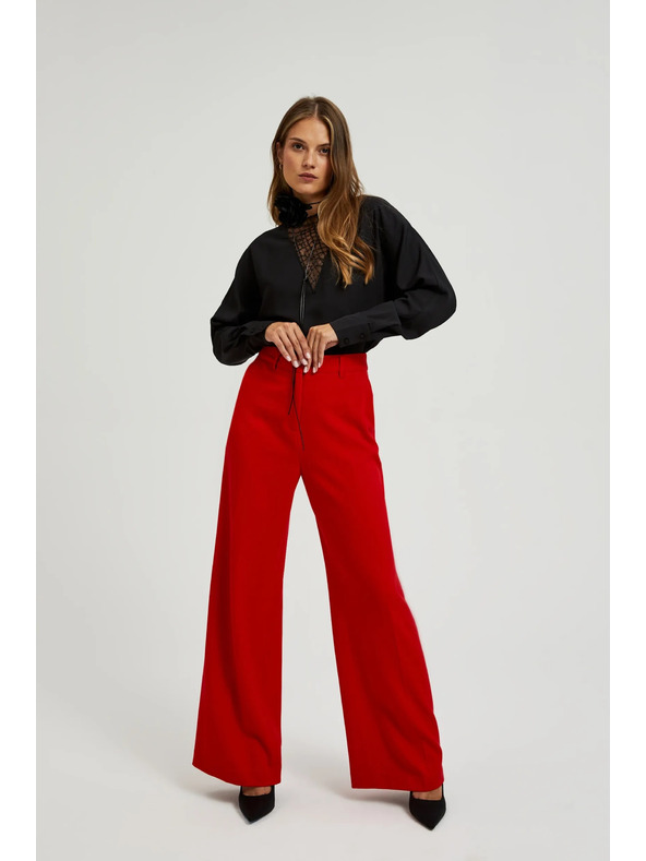 Moodo Damen-Hose rot