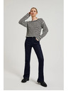Moodo Damen-Jeans Dunkelblau