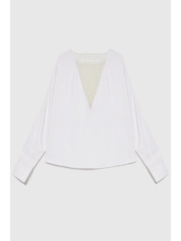 Moodo Damenbluse weiß