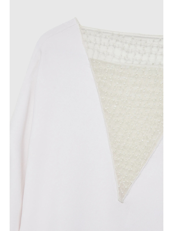 Moodo Damenbluse weiß