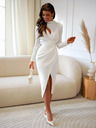 Edoti REBECCA Midi-Kleid - Cremeweiß