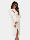 Edoti REBECCA Midi-Kleid - Cremeweiß