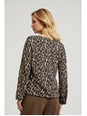 Moodo Damen-Langarmshirt mit Muster