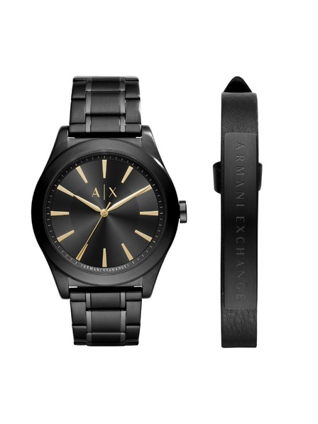 Armani Exchange Armani Exchange Herren Geschenkset Uhr Active und Armband