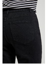Moodo Damen Jeans Schwarz