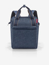 Reisenthel Dunkelblauer Jeans-Rucksack und Tasche 2-in-1 Reisenthel Allrounder R Herringbone Dark Blue