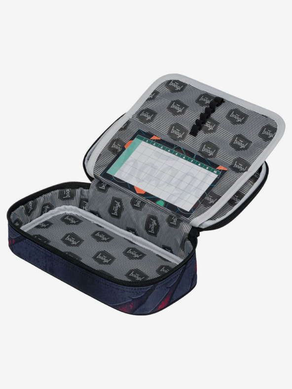 BAAGL  Grau 3er Set Core Lava: Rucksack, Mäppchen, Tasche Baagl