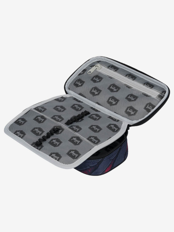 BAAGL  Grau 3er Set Core Lava: Rucksack, Mäppchen, Tasche Baagl