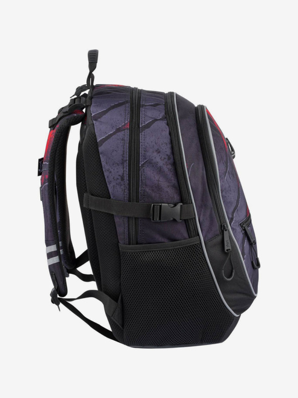BAAGL  Grau 3er Set Core Lava: Rucksack, Mäppchen, Tasche Baagl
