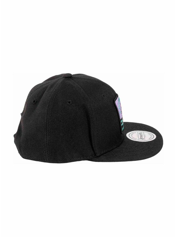 Meatfly Meatfly Basecap Alfy Snapback Black Tomcat | Schwarz