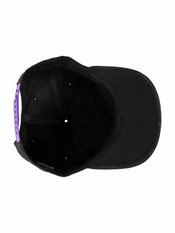 Meatfly Meatfly Basecap Alfy Snapback Black Tomcat | Schwarz