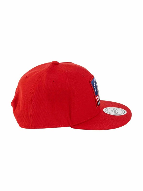 Meatfly Meatfly Basecap Alfy Snapback Red Tomcat | Rot