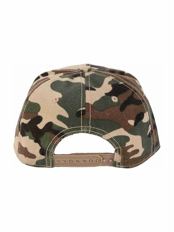 Meatfly Meatfly Basecap Alfy Snapback Camo Label | Camouflage
