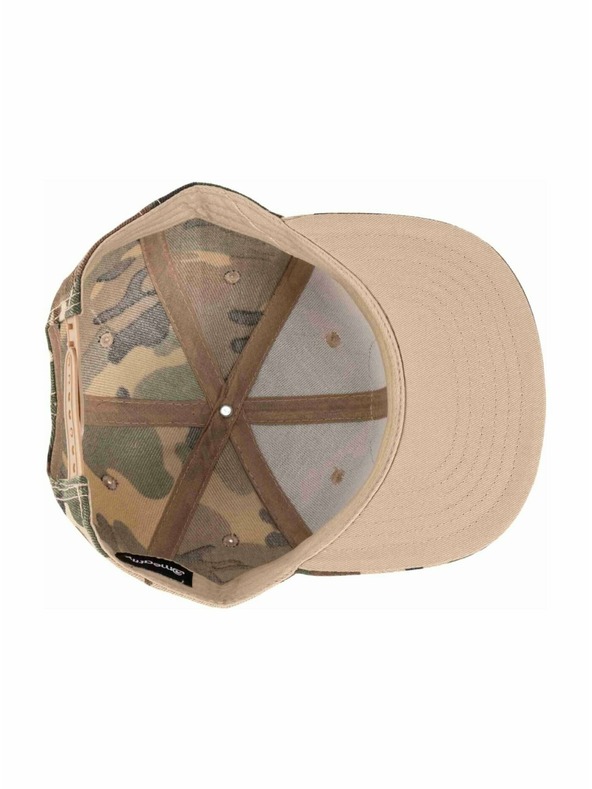Meatfly Meatfly Basecap Alfy Snapback Camo Label | Camouflage