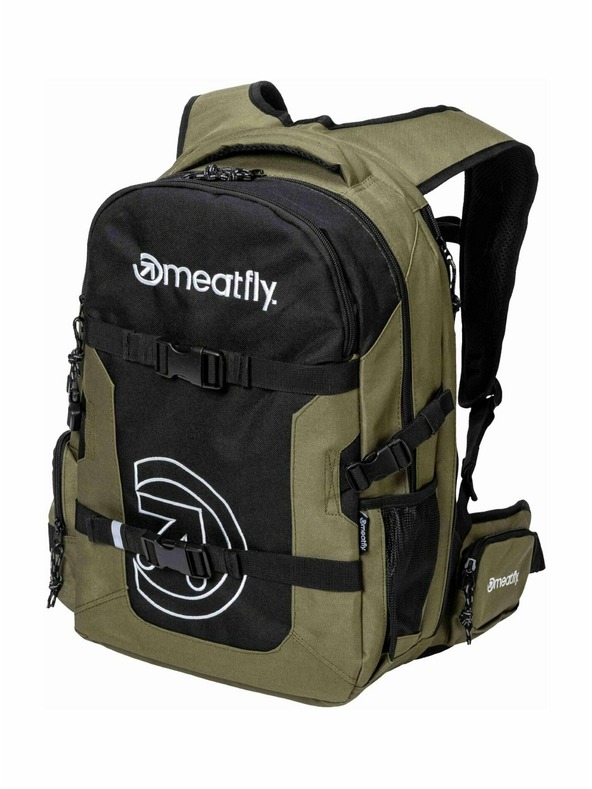 Meatfly Meatfly Rucksack Ramble Olivine 26 L | Schwarz | Volumen 26 L
