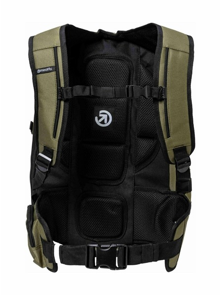 Meatfly Meatfly Rucksack Ramble Olivine 26 L | Schwarz | Volumen 26 L
