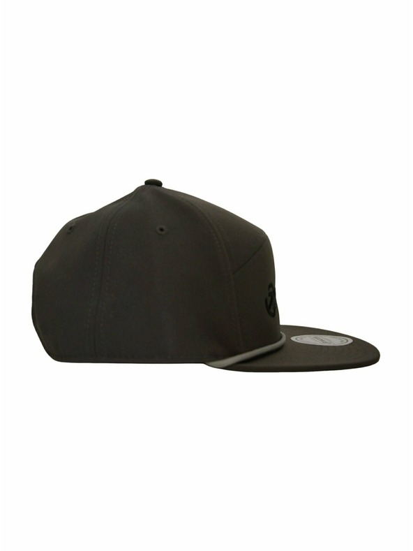 Meatfly Meatfly Basecap Creeper 6 Panel Snapback Grau / Schwarz Logo