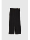 Moodo Schwarze Hose Moodo