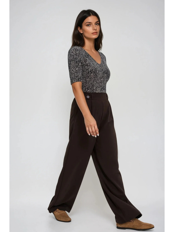 Moodo Gemusterte Bluse Moodo