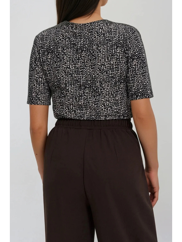 Moodo Gemusterte Bluse Moodo