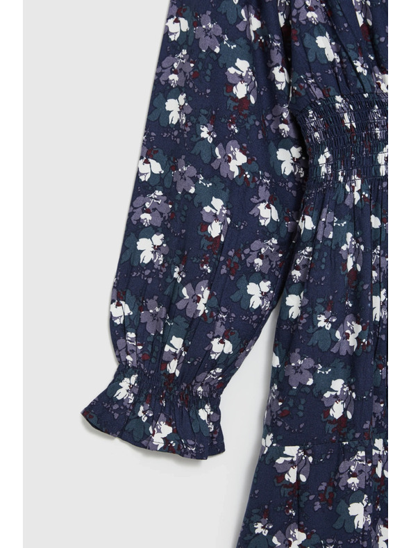 Moodo Dunkelblau Blusenkleid Moodo