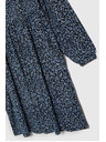 Moodo Blau gemustertes Kleid Moodo