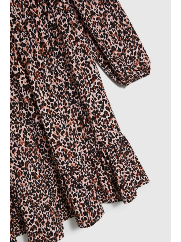 Moodo Lockeres gemustertes Kleid Moodo