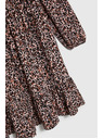 Moodo Lockeres gemustertes Kleid Moodo