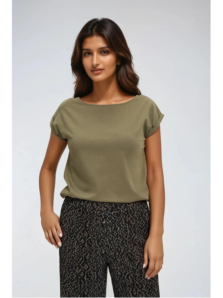 Moodo Khaki T-Shirt Moodo