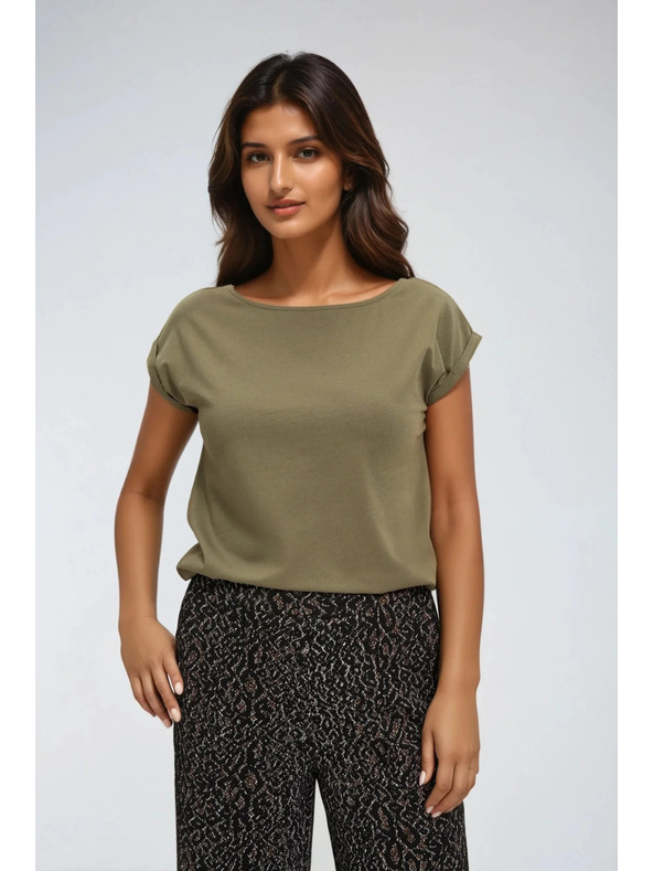 Moodo Khaki T-Shirt Moodo