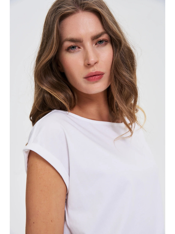 Moodo Weißes T-Shirt Moodo