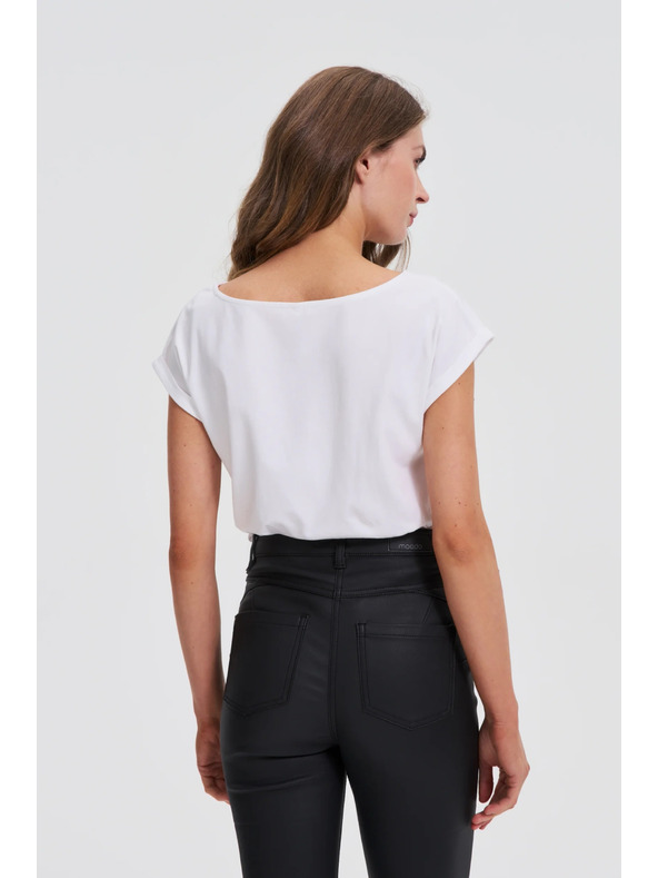 Moodo Weißes T-Shirt Moodo