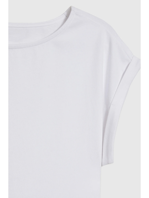 Moodo Weißes T-Shirt Moodo