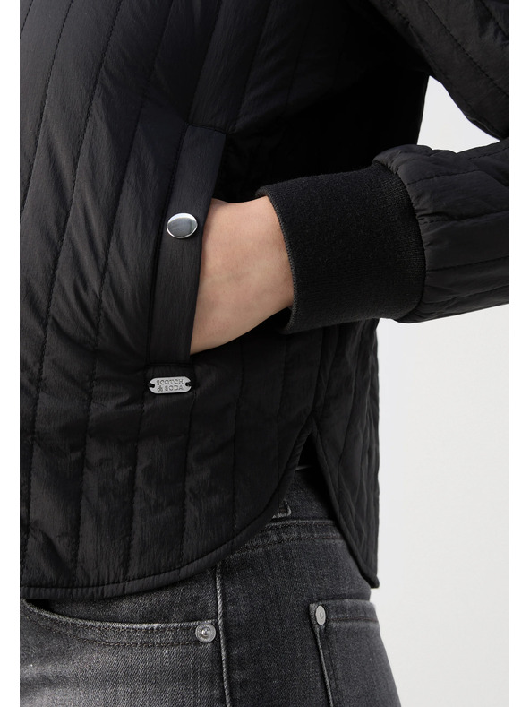 Scotch & Soda Damen Gesteppte Bomberjacke Scotch & Soda