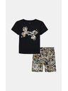 Under Armour Mädchen Set Under Armour UA PRINTED BIKE SHORT SET-BLK